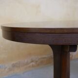 Oval dining table extendable by Baumann