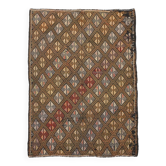 Tapis kilim marron