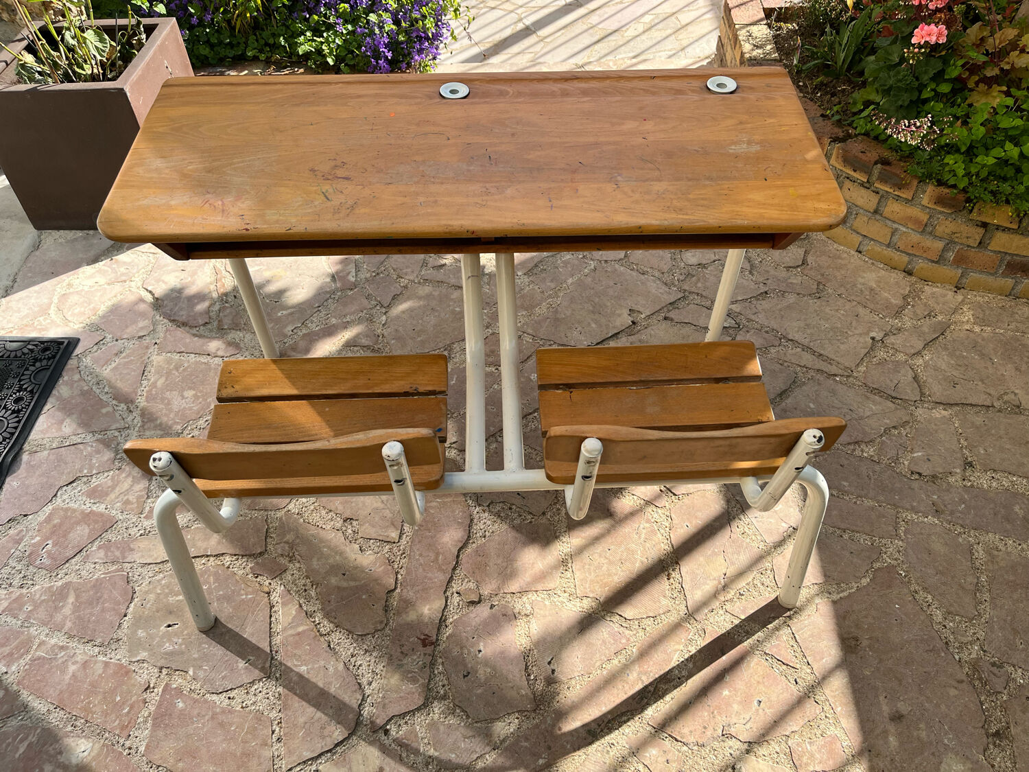 School desk 2 places