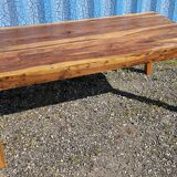 Rectangular teak dining table