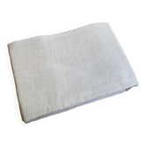 Drap en chanvre ancien brodé LM