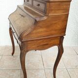 Louis XV slant desk in walnut, 19th century.