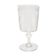 M crystal-infused foot glass