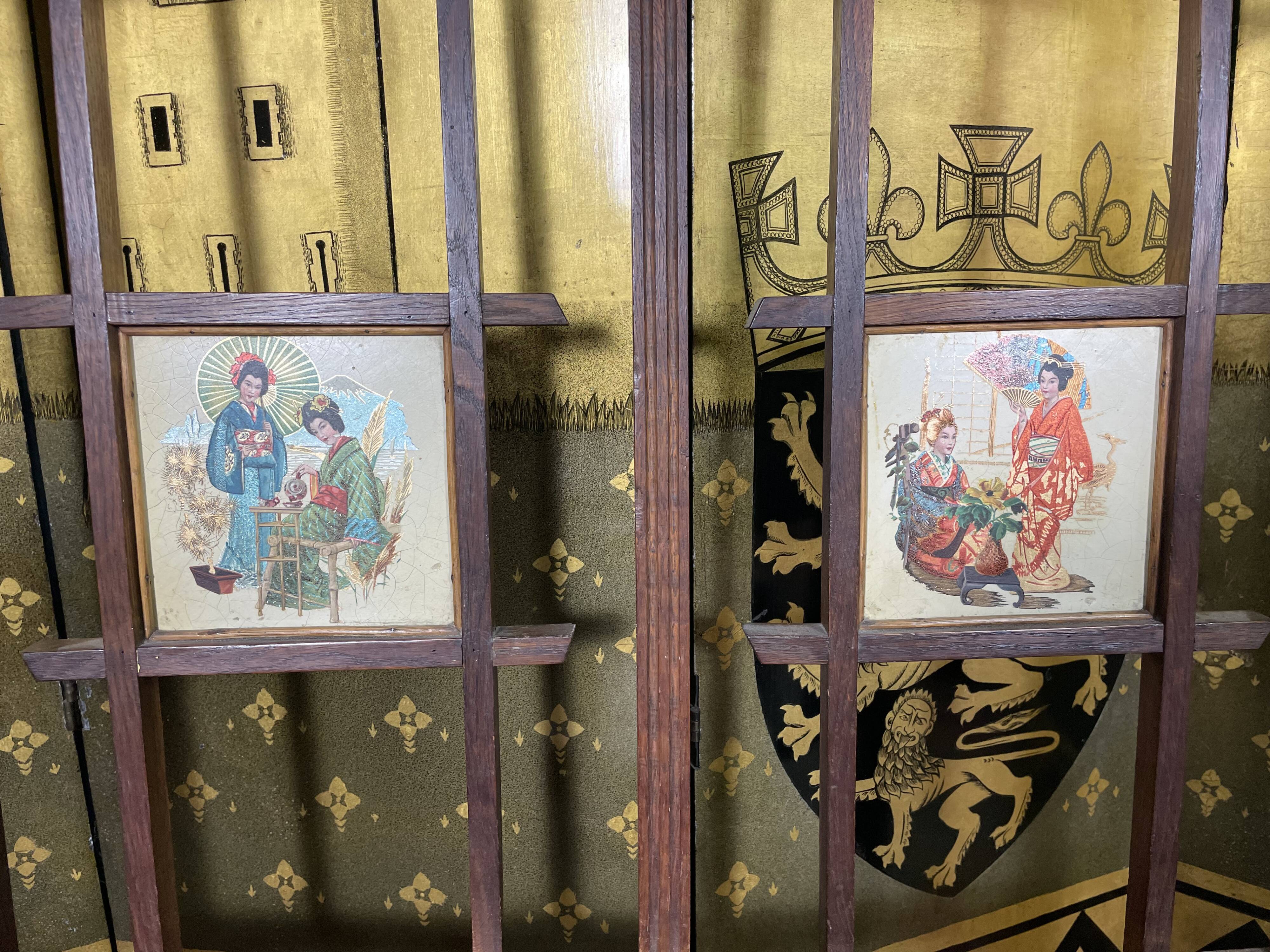 Vestiaire, porte-manteau chêne 1950