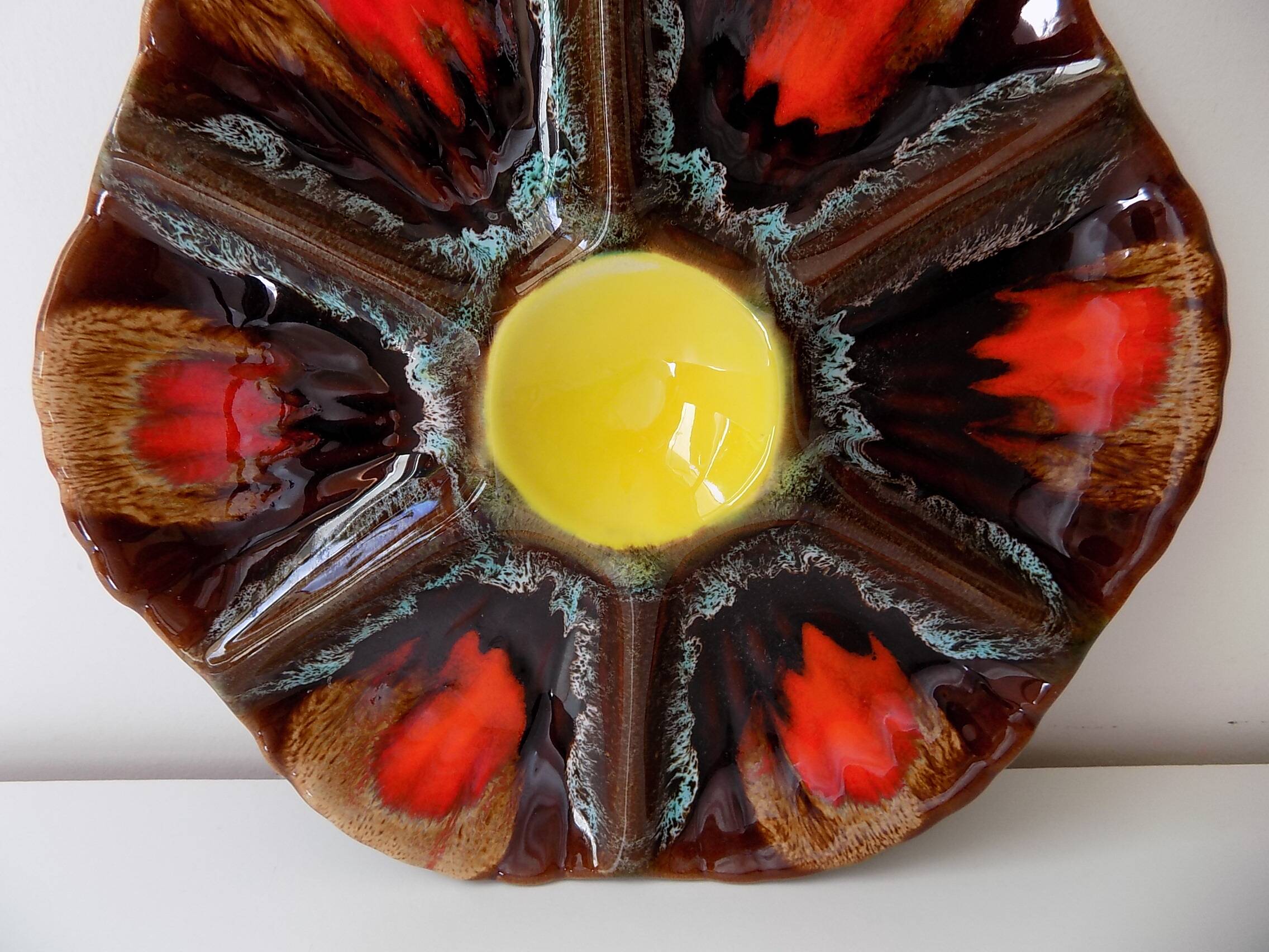 Flat plate (Vallauris) year 70