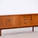 Vintage Scandinavian row Gplan 1960