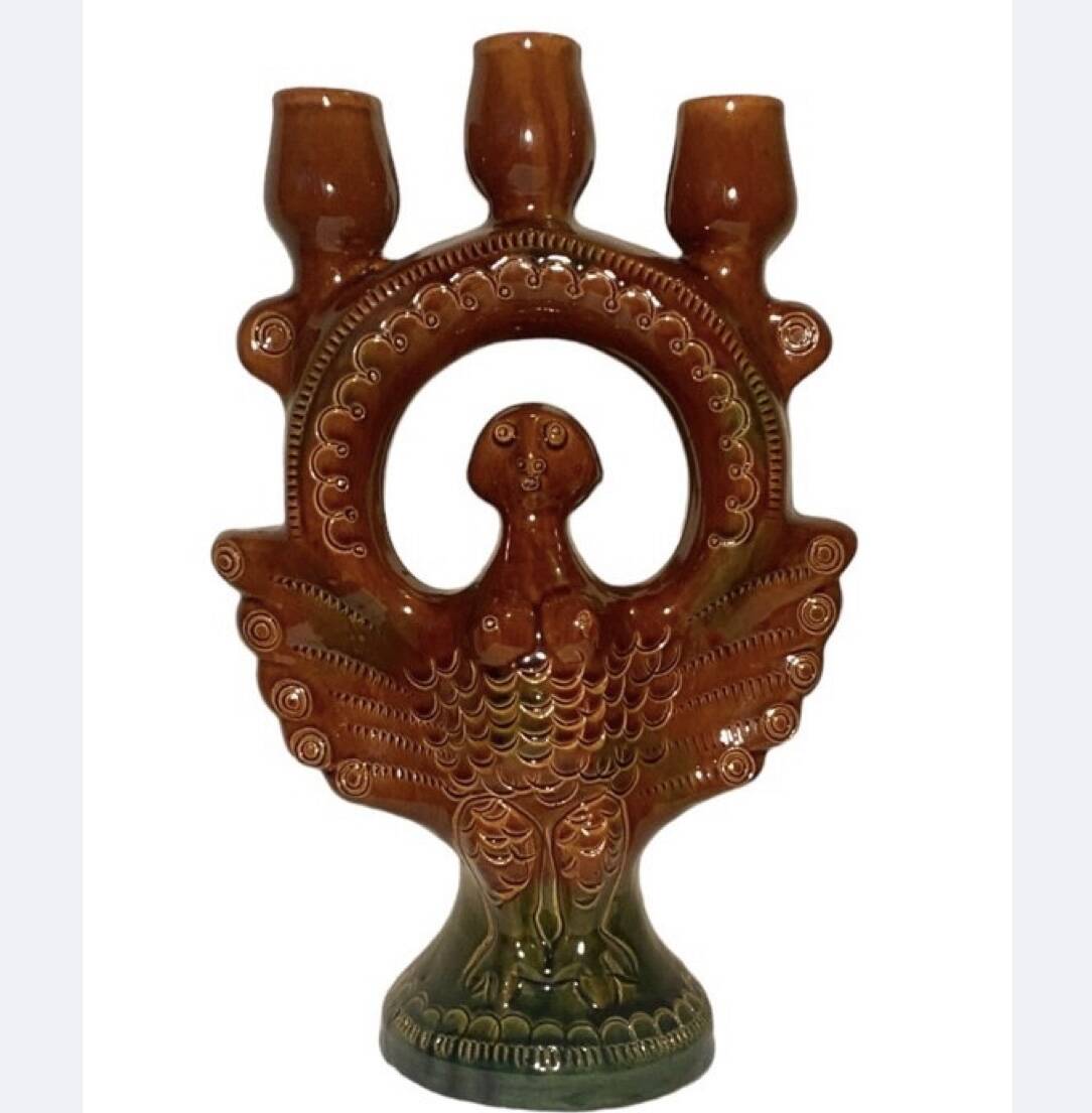 ceramic candlestick