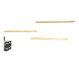 Stripa wall shelf in solid pine, vintage ikea design