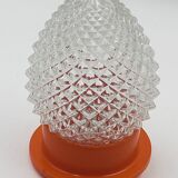 Orange Pinecone Ceiling Light