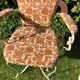Old garden armchairs