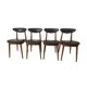 Lot de 4 chaises Baumann modèle Licorne