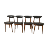 Set of 4 Baumann chairs model Unicorn