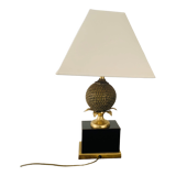 Table lamp, pineapple-style base
