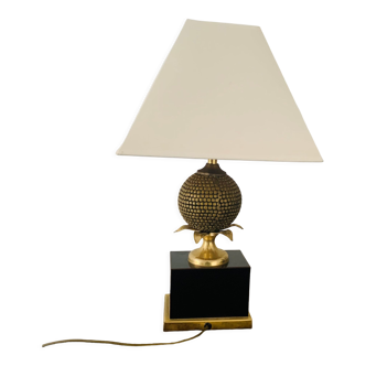 Lampe à poser, pied style ananas