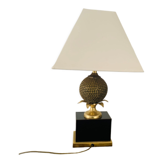 Table lamp, pineapple style foot