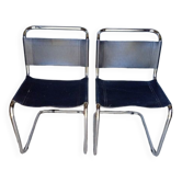 Paire de chaises design B33 epoque 1970