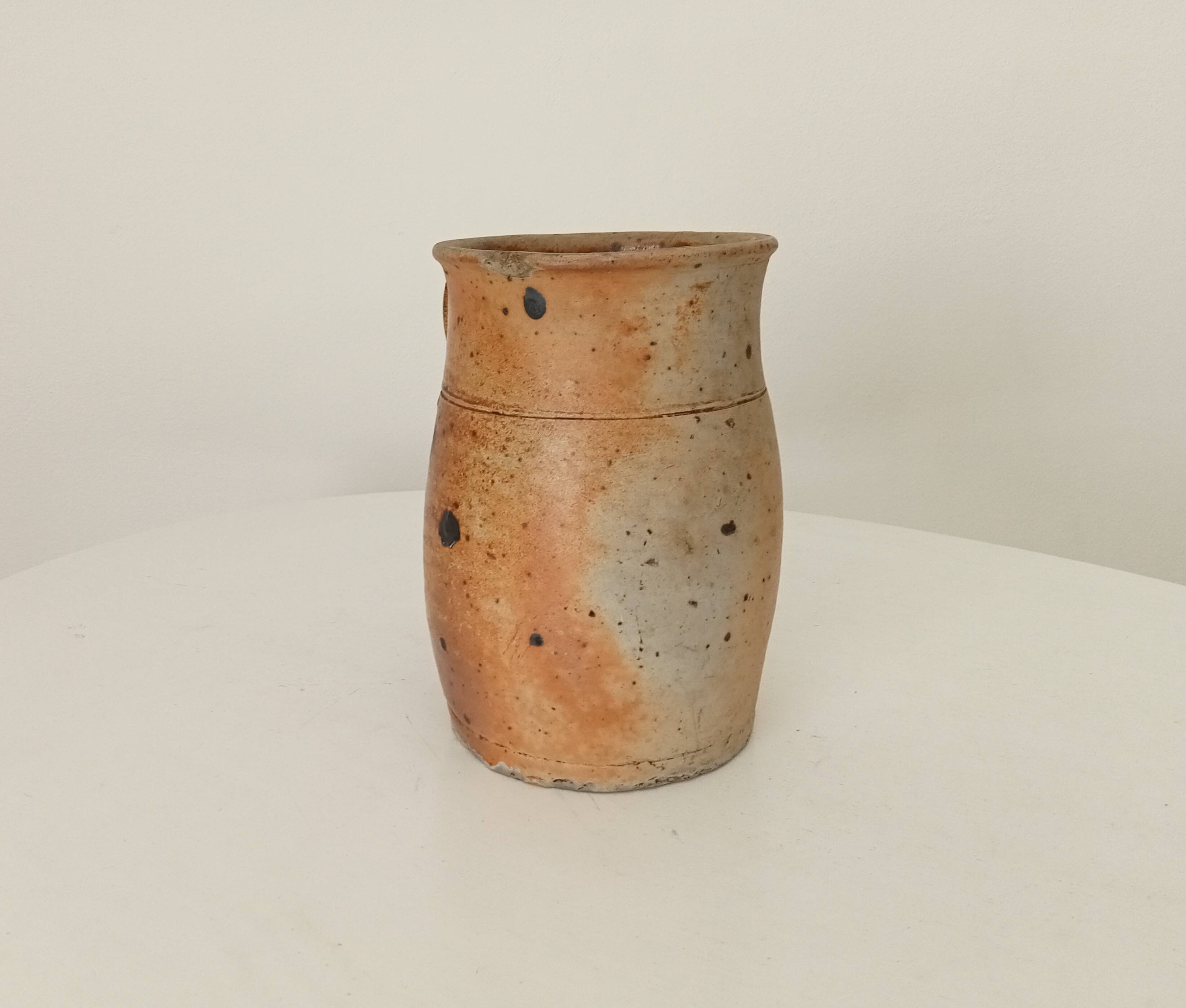 Old stoneware pot