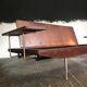 Sofa Walnut copper Wentworth Toothill years 50/60