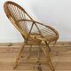 Fauteuil corbeille en rotin