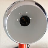 Orange eyeball lamp and chrome globe 60/70