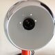 Orange eyeball lamp and chrome globe 60/70