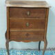 Chest of drawers in marquetry