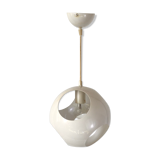 White metal hanging lamp