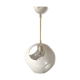 White metal hanging lamp