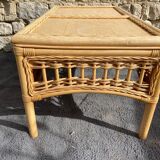 Bamboo garden table