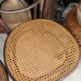 Ancienne paire de chaises bistrot Thonet N10