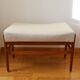 Scandinavian footrest, teak, 1960