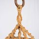 Macramé suspension, Audoux and Minet style, France, 1960s