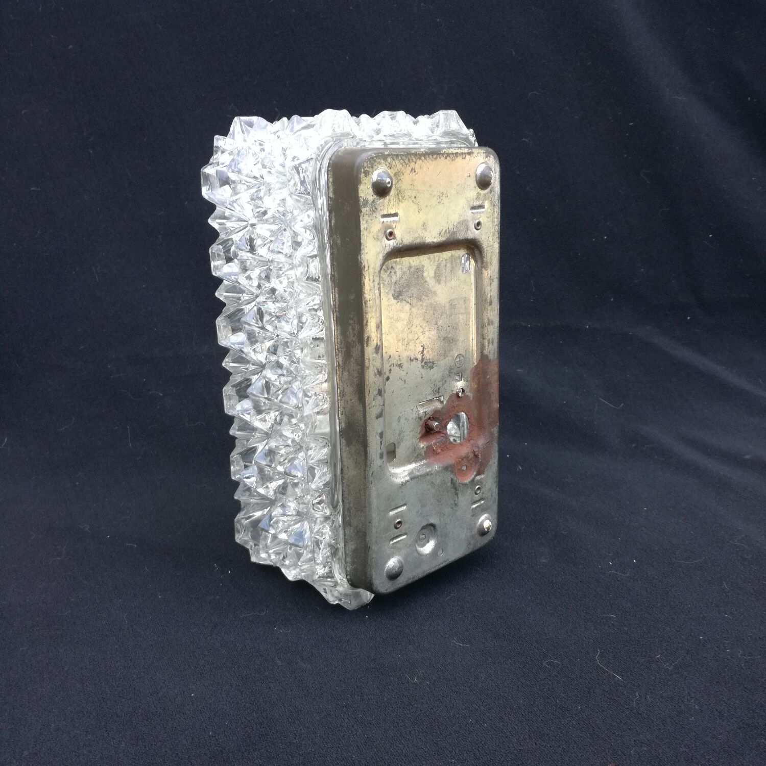 Rectangular wall lamp by Erco, Germany, 1970