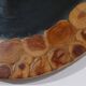 Vintage Scandinavian wooden mirror 1960