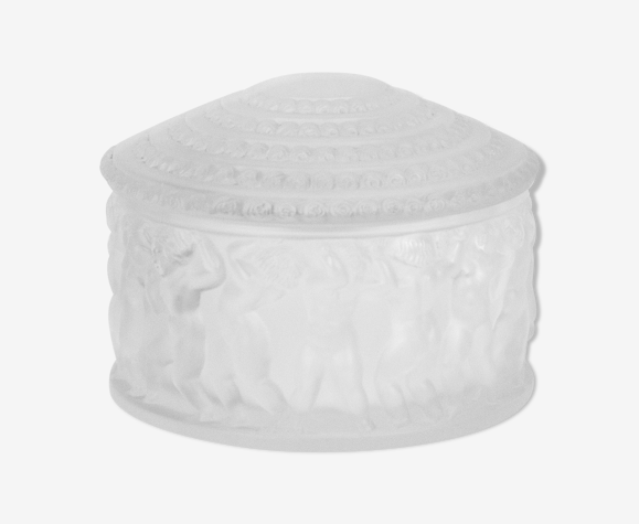 Poudrier sucrier René Lalique