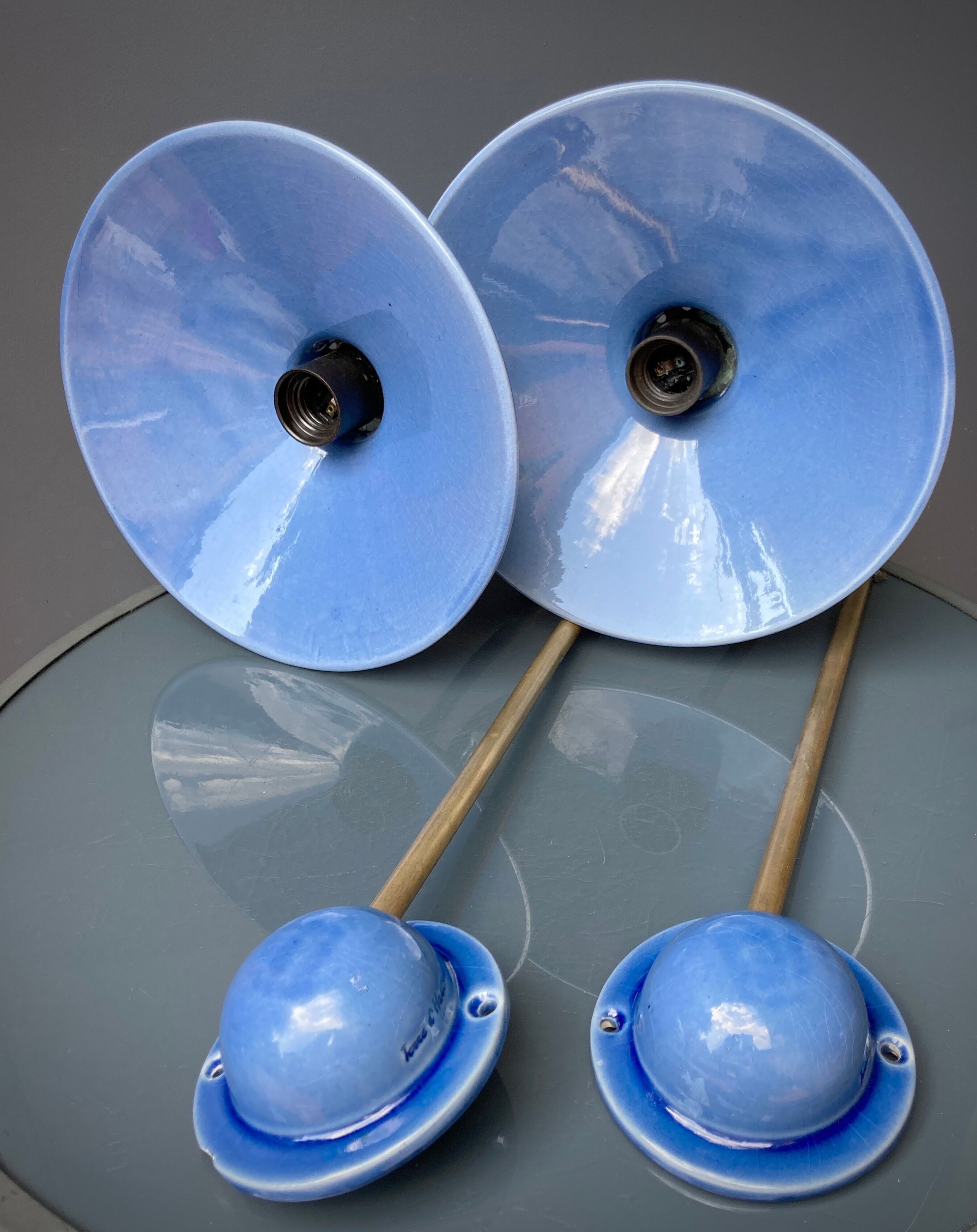 ceramic wall lamps Terres d'Hautaniboul