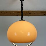 Guzzini pendant light, Jolly model by Luigi Massoni, 70's space age style