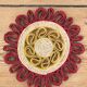 Set of 2 natural braided round underbody year 70