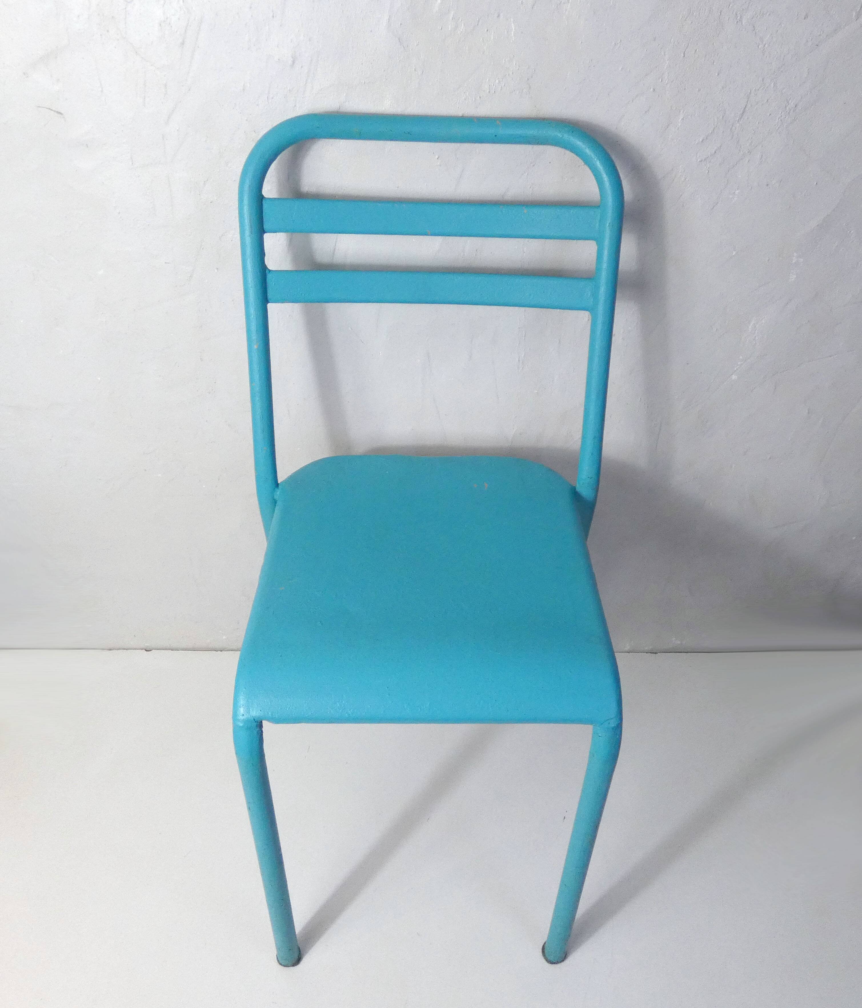 Ancienne chaise de jardin Tolix