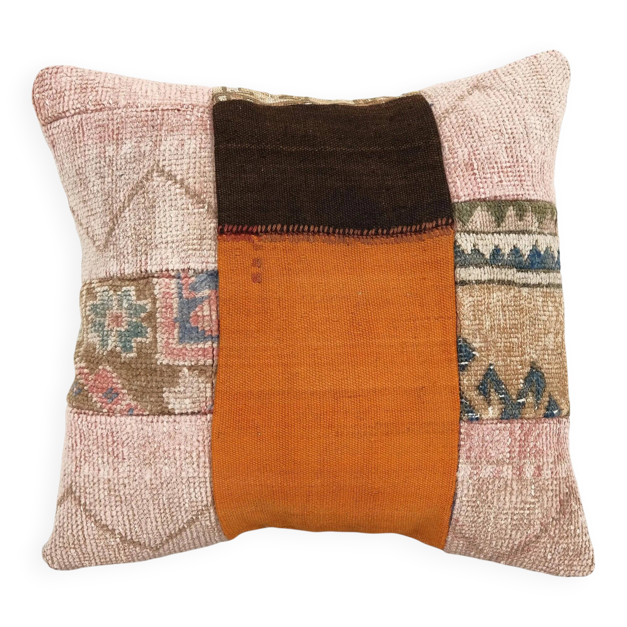 Vintage kilim cushion cover 46x46 cm