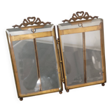 Golden photo frame, Louis XVI style.