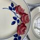 Dessert plates decorated with HBCM roses