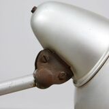 Mid-Century Italian Table Lamp in Aluminium and Copper