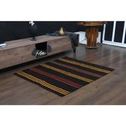 Vintage Turkish Oushak Handmade Wool Cotton Brown Area Rug 128x146