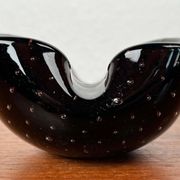 Vintage Italian Bullicante Ashtray in Murano Glass, 1970s