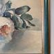 Tableau ancien, nature morte aux roses, XX siècle