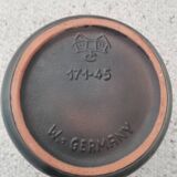 Large Fat Lava Floor Vase 45 cm by Carstens Tönnieshof – Mid Century