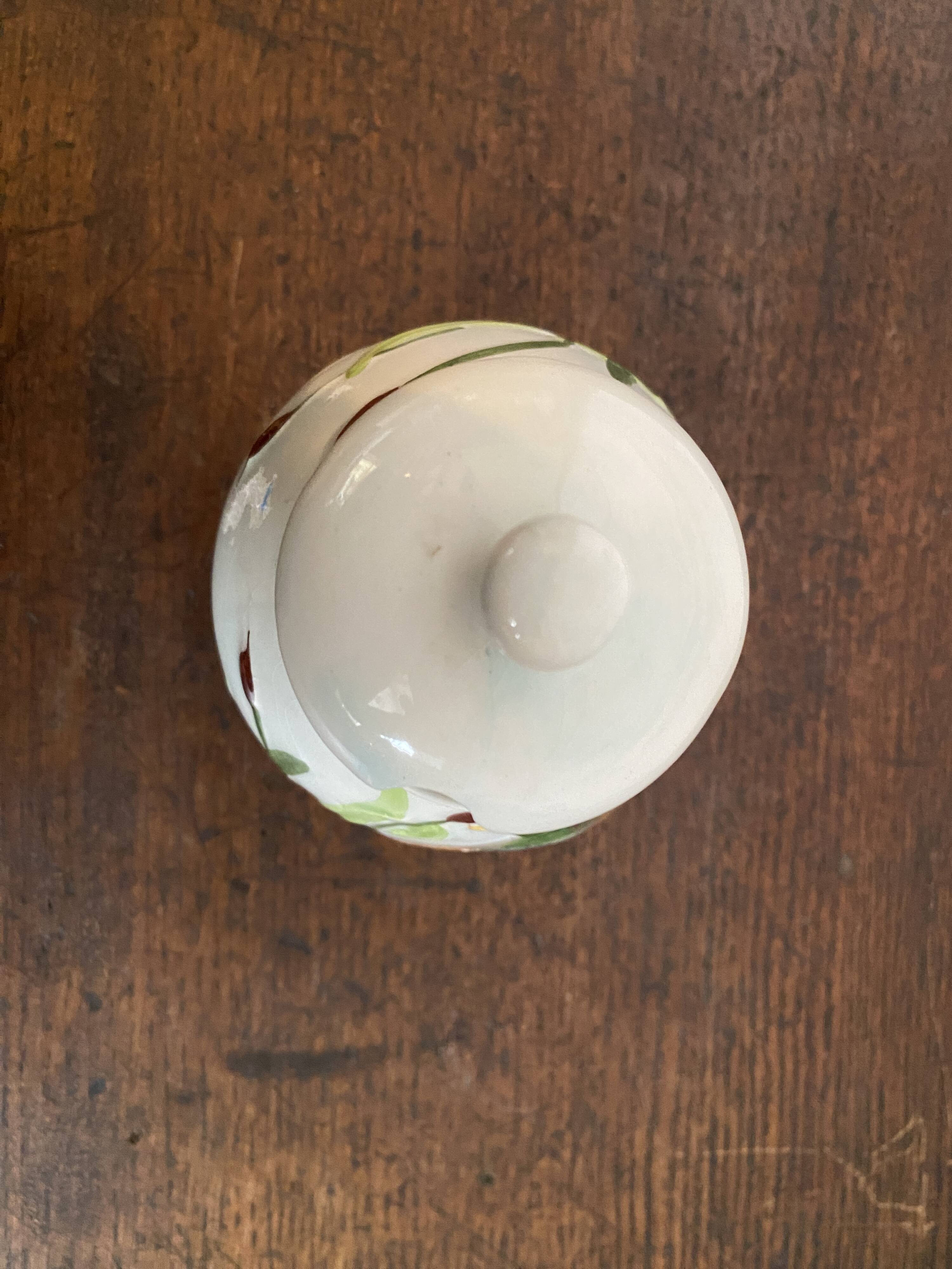 Mustard pot - slip - duck