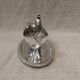 Beautiful silver-plated gravy boat by Christofle Malmaison, Eagle