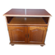 Rustic TV/HIFI unit with adjustable shelves
